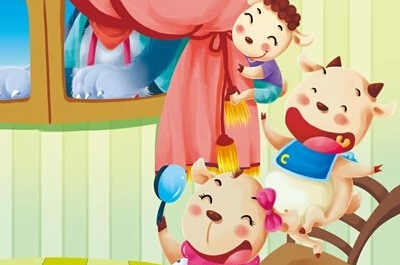 胎教故事:大灰狼和七只小羊3