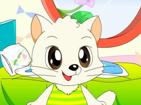 爱漂亮的小猫的故事